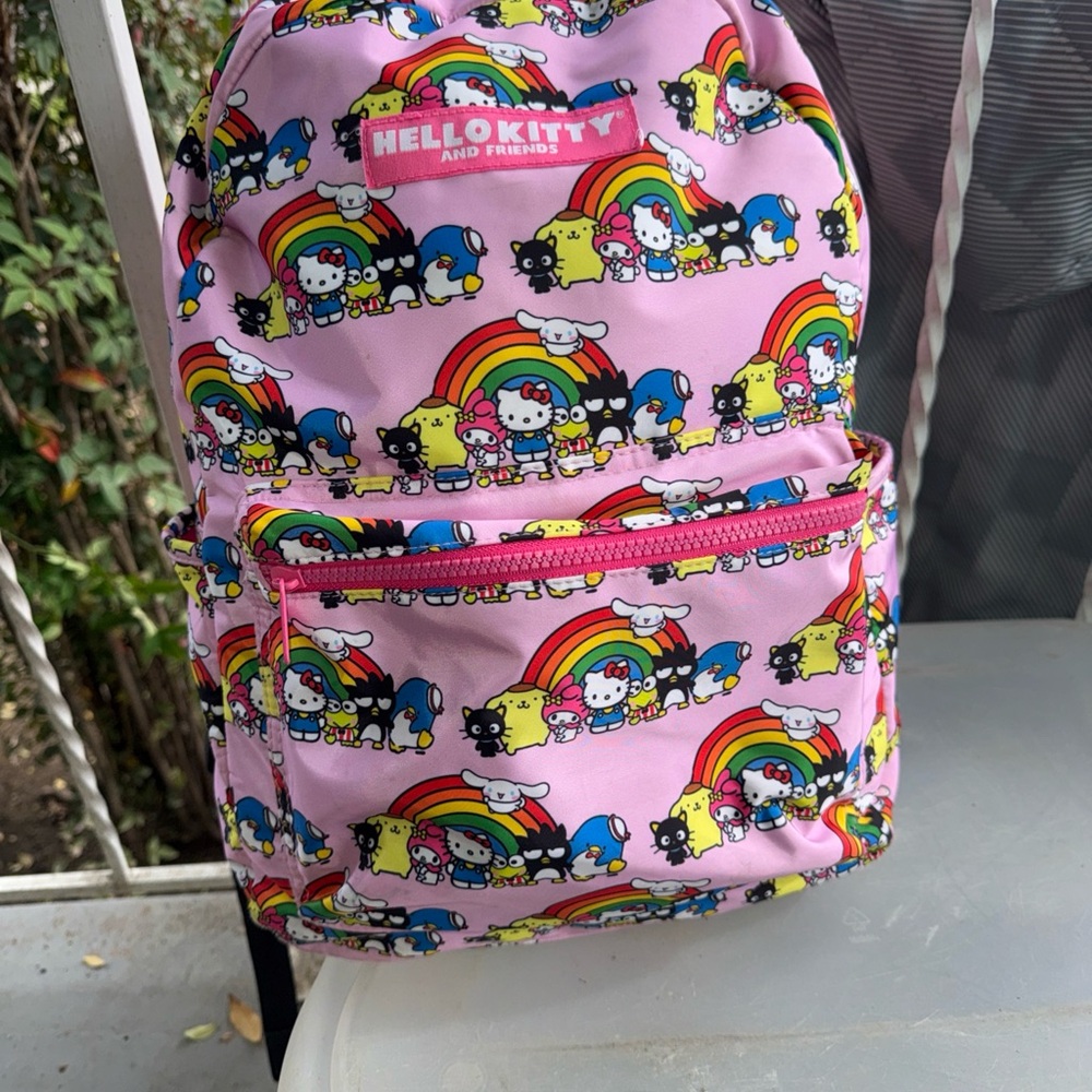 Hello Kitty Rainbow Friends Kids Backpack